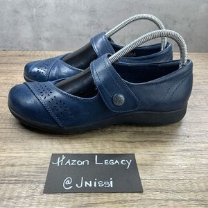 Rockport~Women's  MaryJane "Daisy" BlueLeather Tru365 Comfort Shoe~Size 7